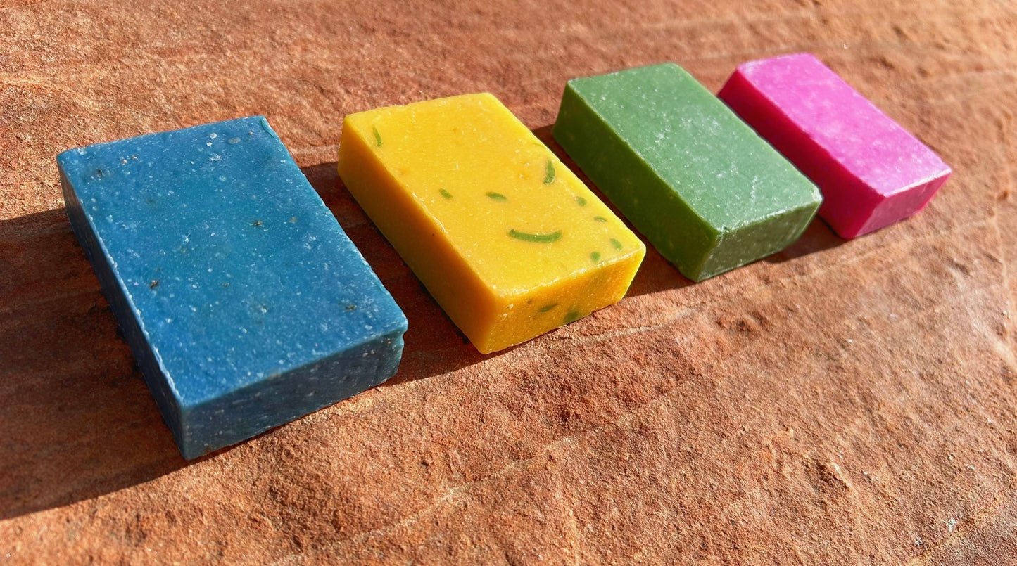 4-Piece Men's Soap Set- Fresh Citrus & Fruit Collection