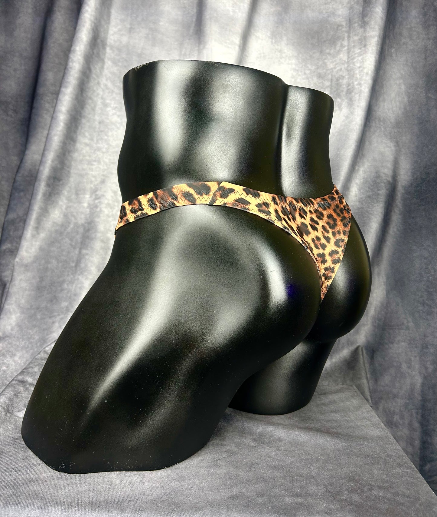 Leopard Thong