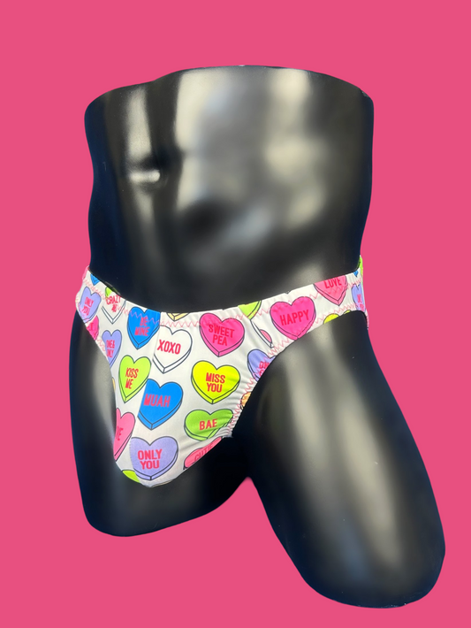 Valentine's Day Heart Candy Briefs
