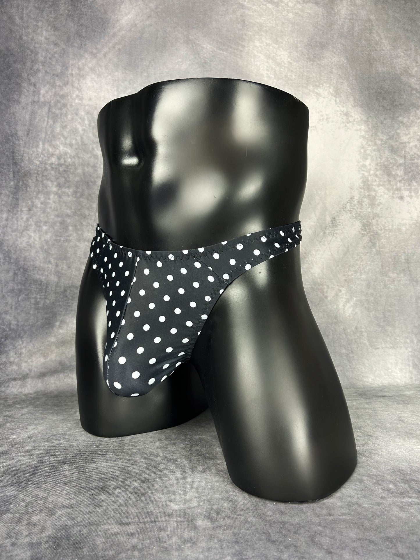 Black & White Polka Dot Bottoms