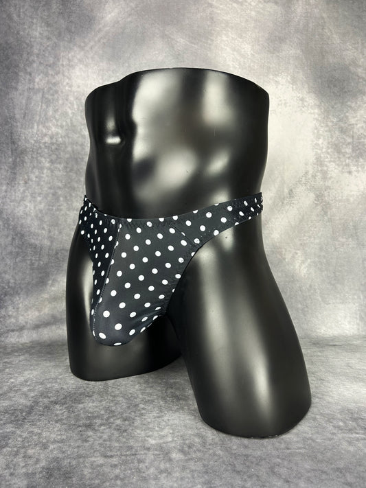 Black & White Polka Dot Bottoms
