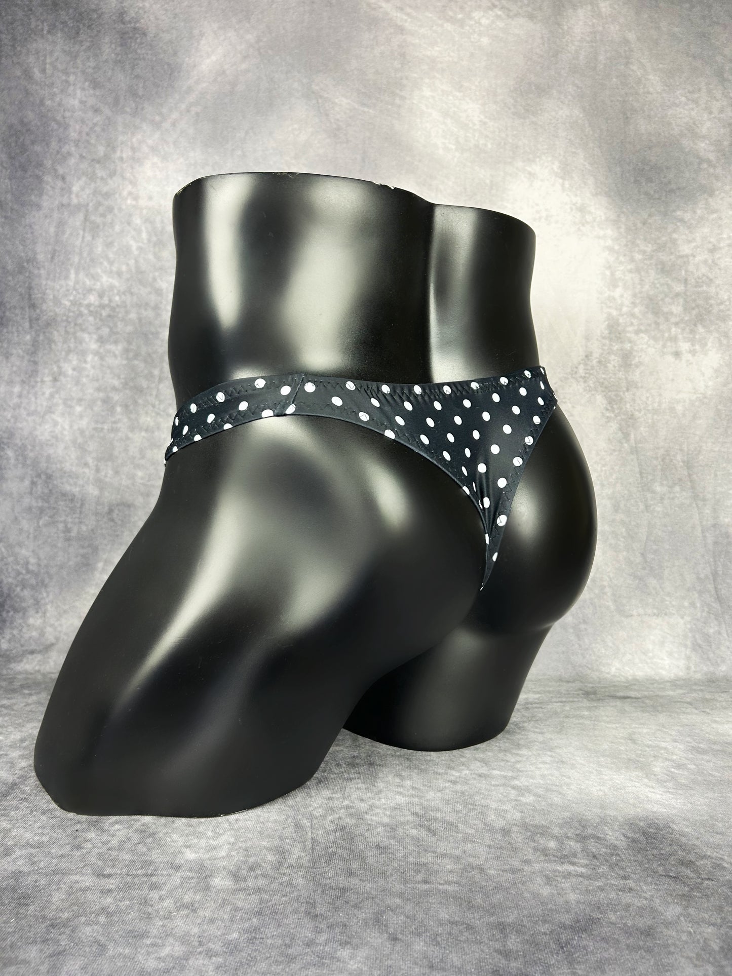 Black & White Polka Dot Bottoms