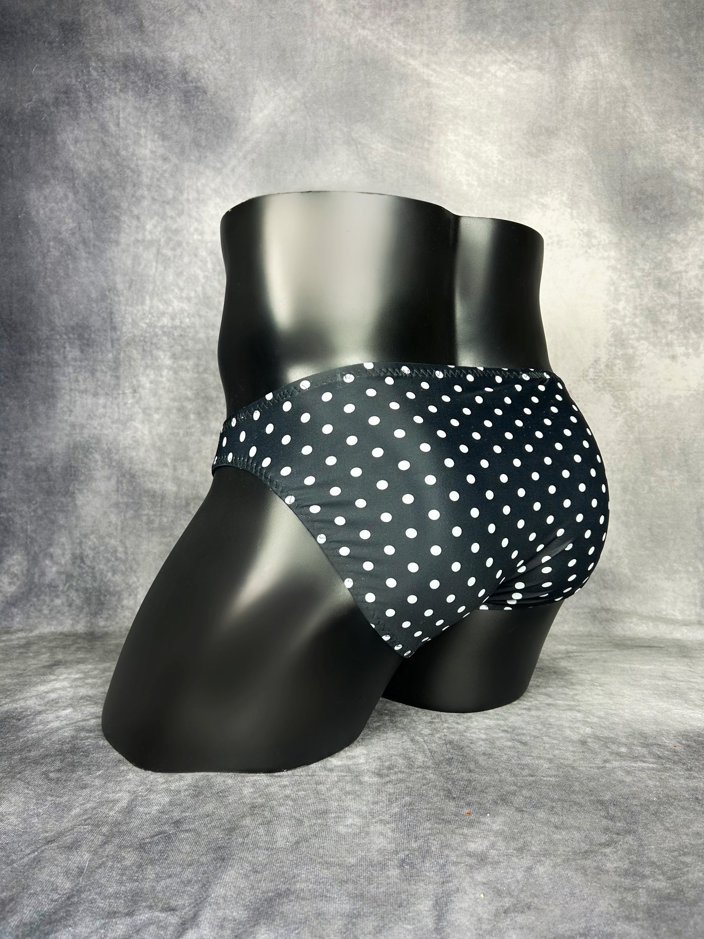 Black & White Polka Dot Bottoms