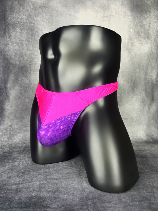 Pink Bottoms w/ Shiny Purple Detailing