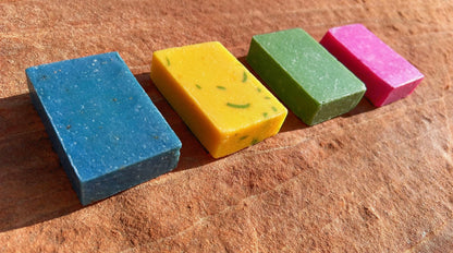4-Piece Men's Soap Set- Fresh Citrus & Fruit Collection